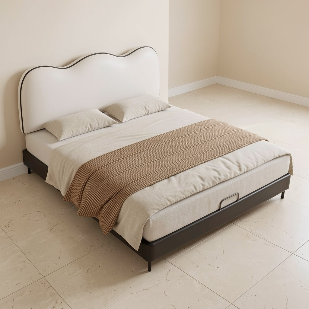 White Kids Bed (DYLX27升降款) in elevated