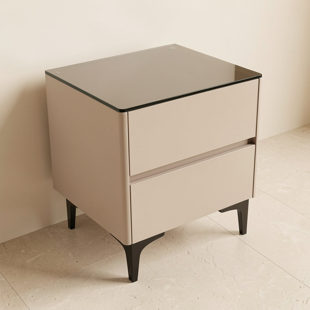 Modern Bedside Table (JJ18) in elevated