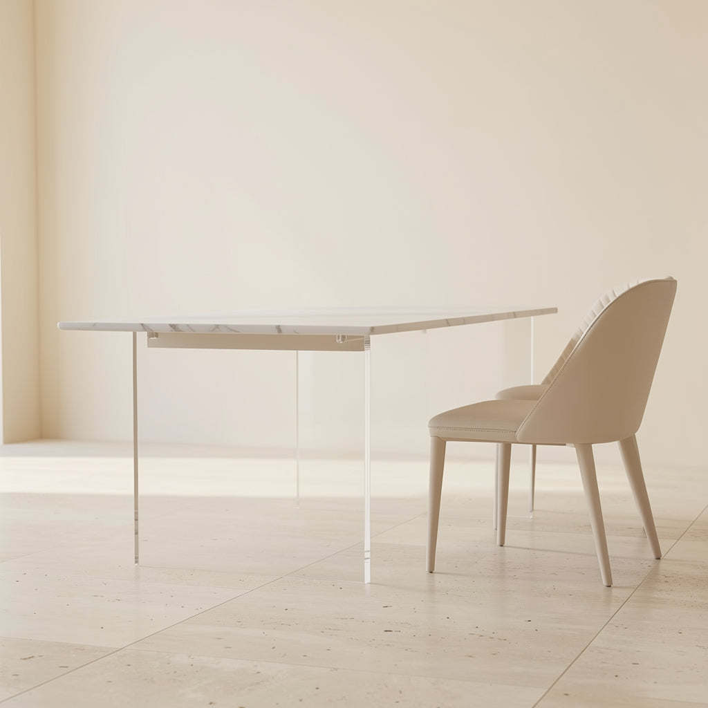 White Dining Table (DYBJ124) in right