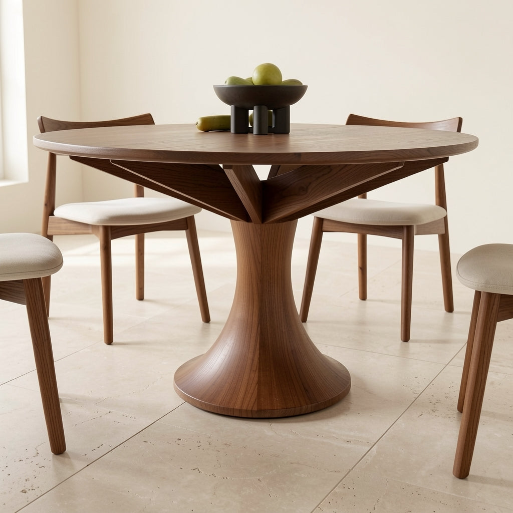 Round Dining Table (DY0Y019) in low