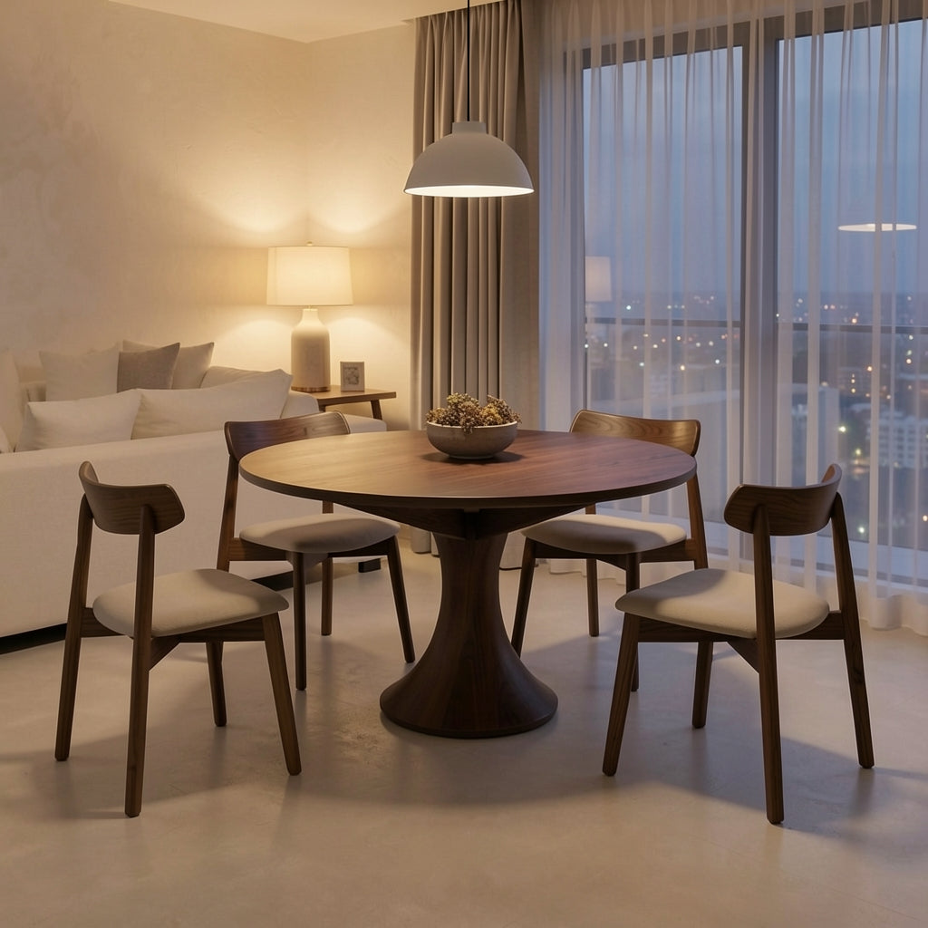 Round Dining Table (DY0Y019) in urban dusk