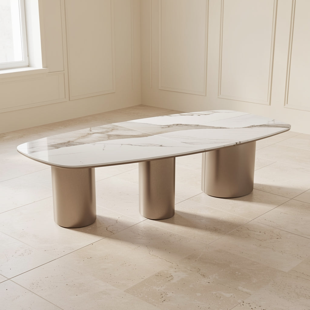 Oval Dining Table (DYJ1135) in elevated