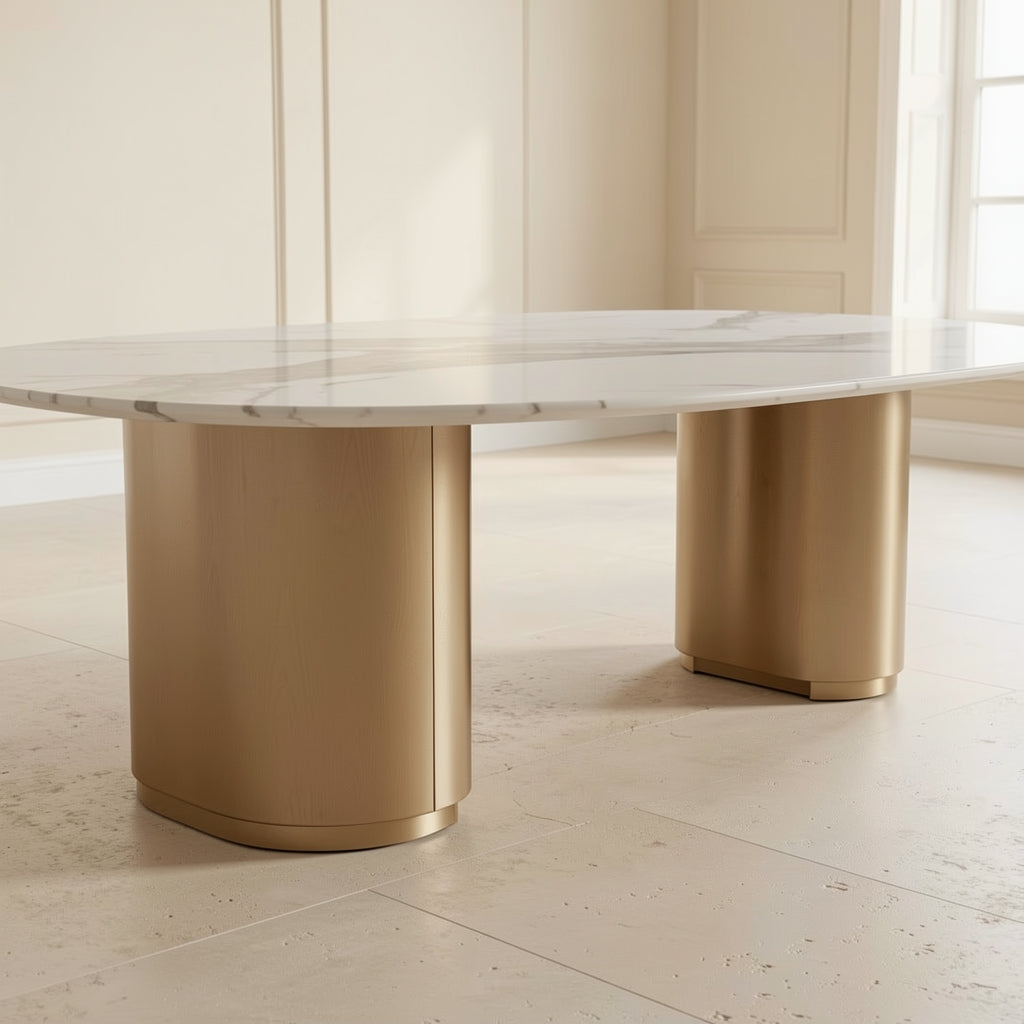 Oval Dining Table (DYJ1135) in low
