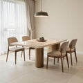 Oval Dining Table (DYJ1135) in home staged