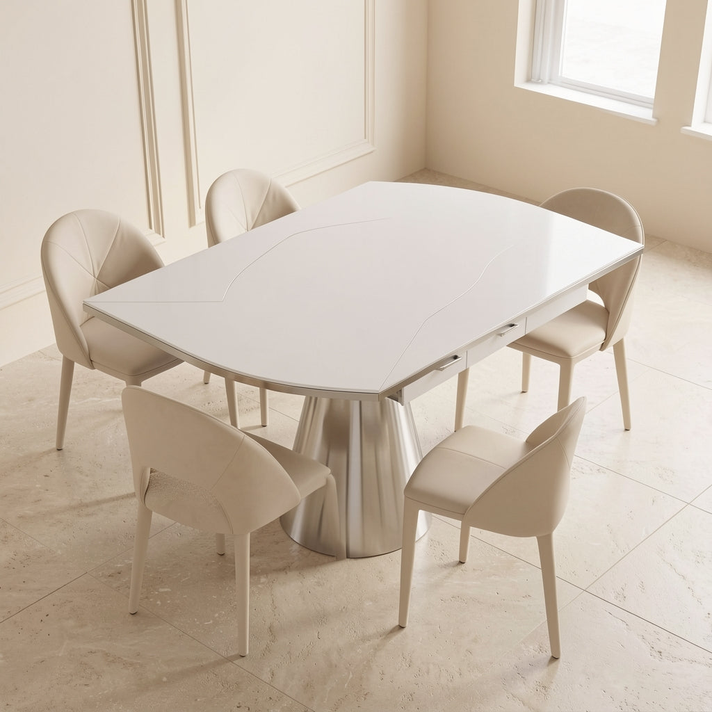 Round Dining Table (DYJ0131) in elevated