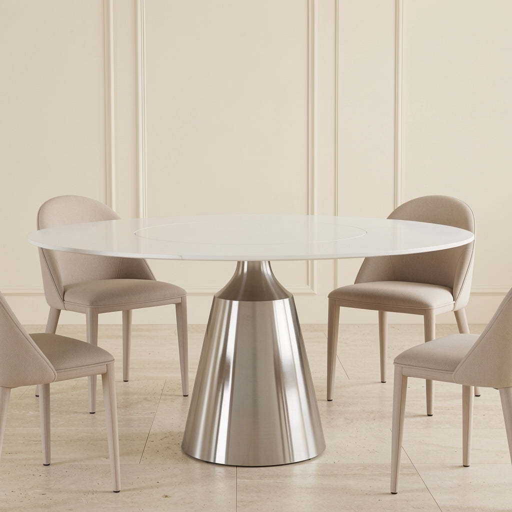 Round Dining Table (DYJ0131) in front