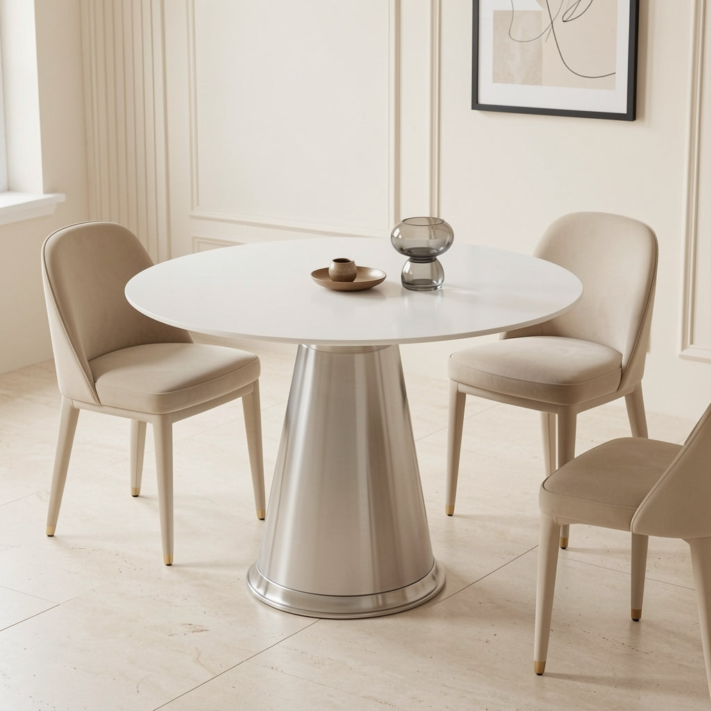 Round Dining Table (DYJ0131) in low