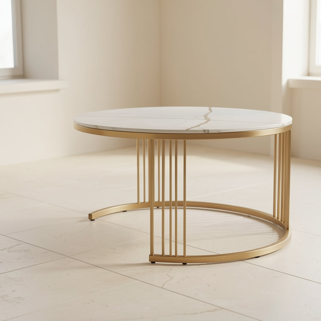 Round Coffee Table (小蛮腰) in right