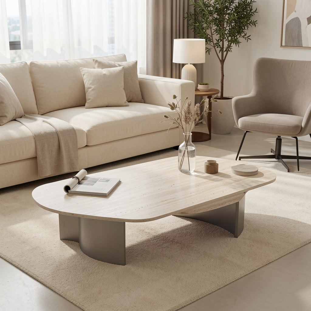 Unique Coffee Table (DYJJ0495) in home staged