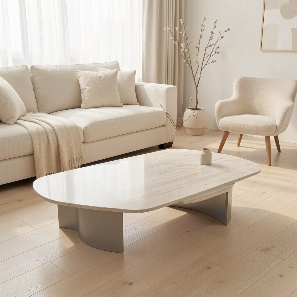 Unique Coffee Table (DYJJ0495) in soft oak daylight