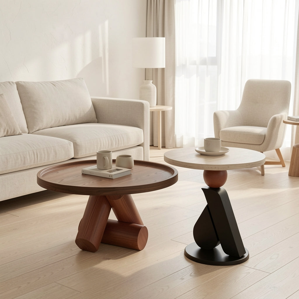 Small Coffee Table (DYM13) in soft oak daylight
