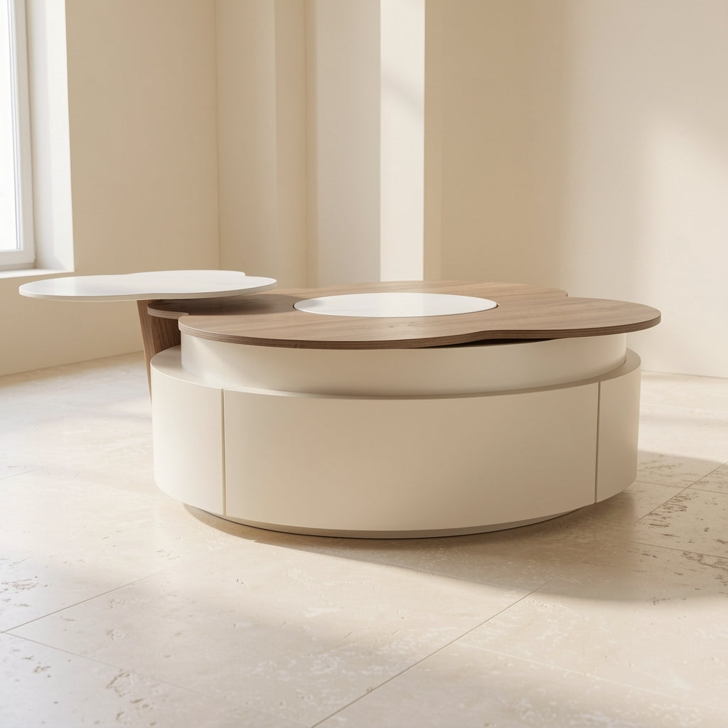 Flower-like Coffee Table (DYNB2917) in low