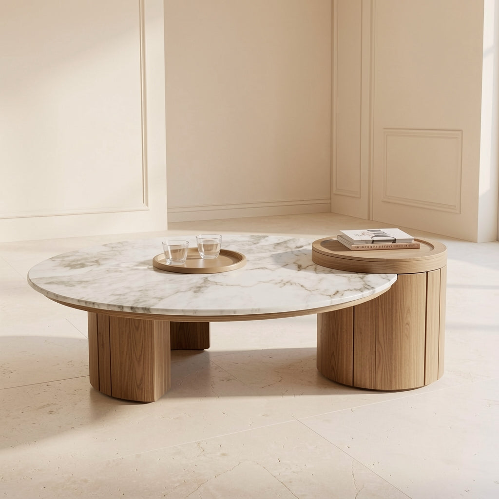 Oval Coffee Table (DYMD) in right
