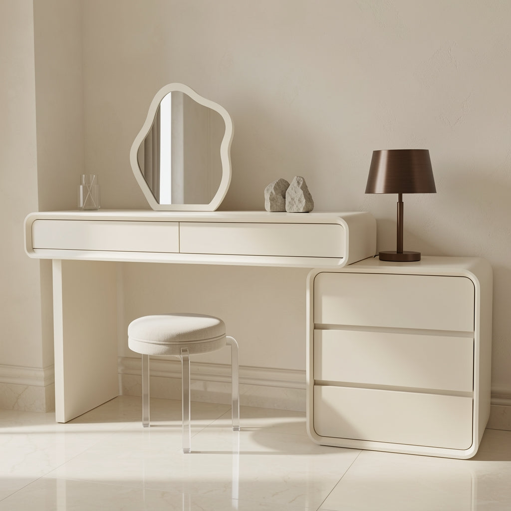 Modern Dressing Table (DY1665) in marble bronze