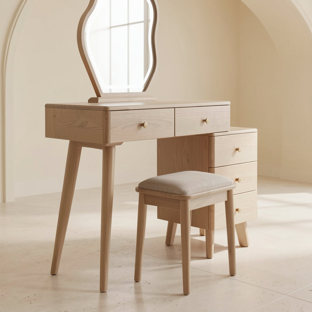 Rustic Dressing Table (DY216) in left