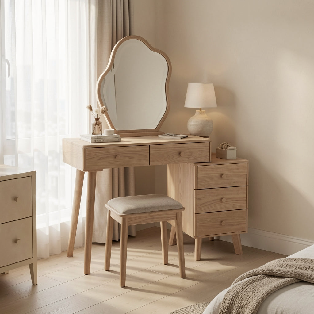 Rustic Dressing Table (DY216) in home staged