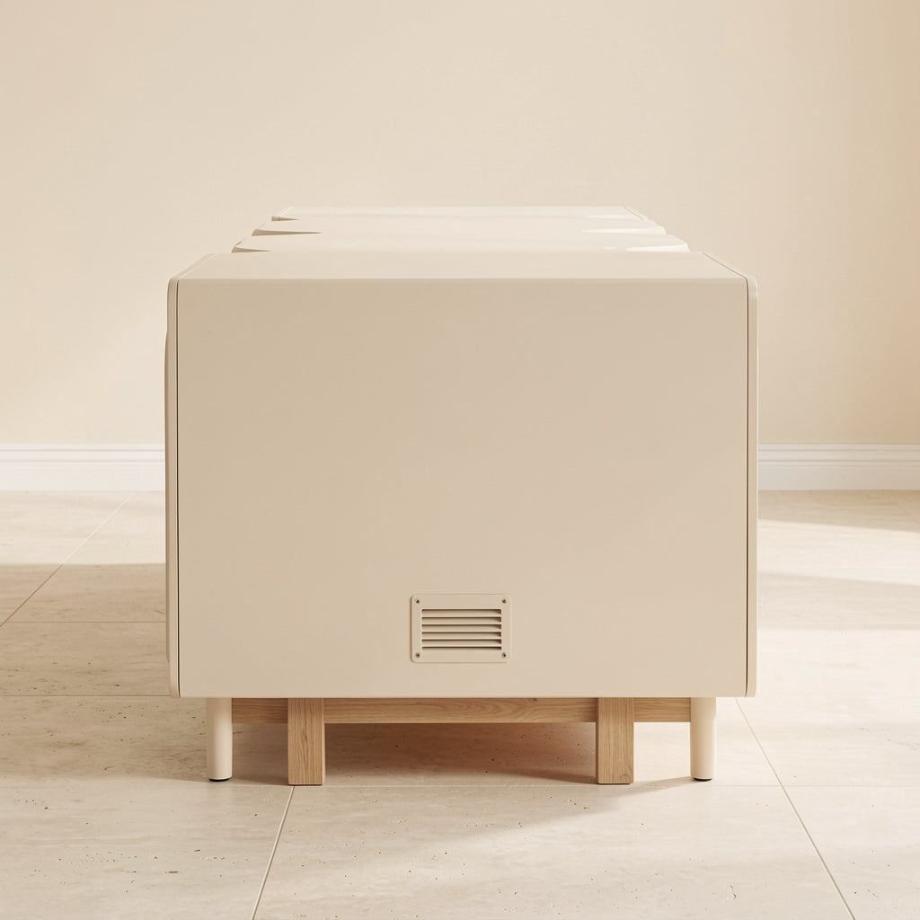 White Sideboard (DYM285) in back