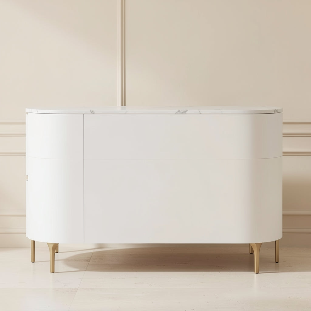White Sideboard (DYM296) in back