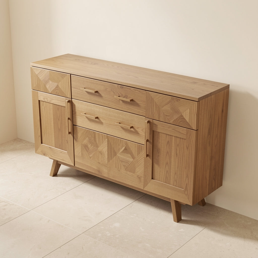 Geometric Sideboard (DY214) in elevated