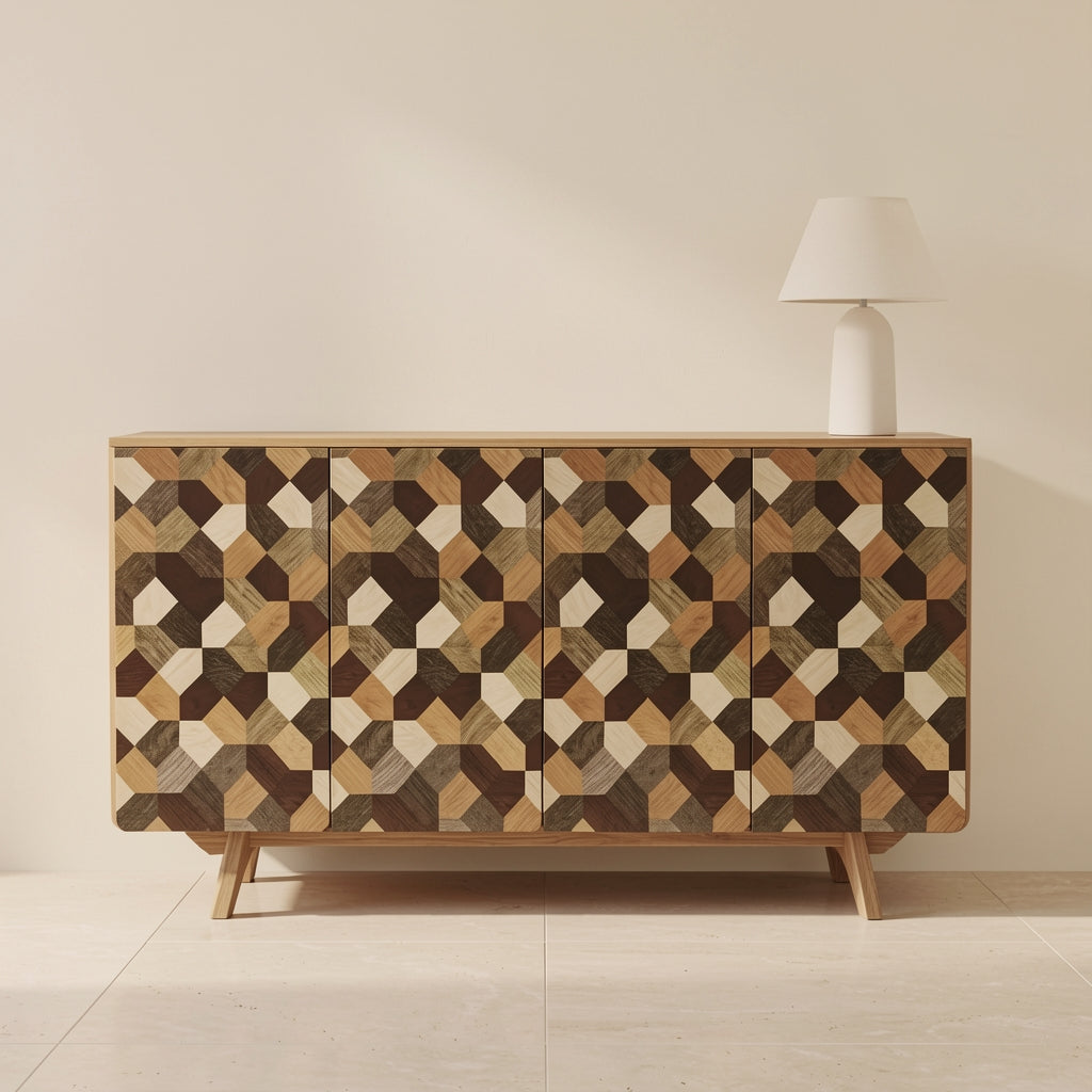 Geometric Sideboard (DY214) in front
