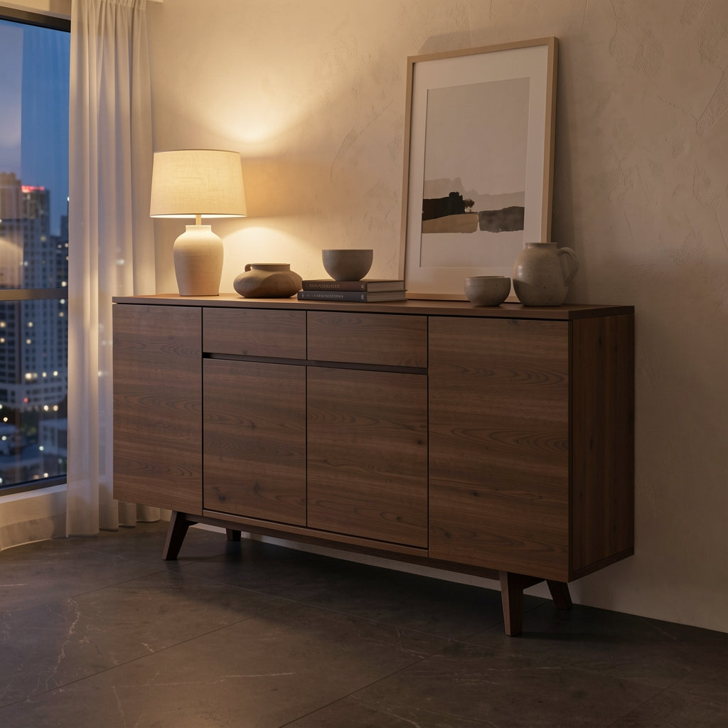 Geometric Sideboard (DY214) in urban dusk