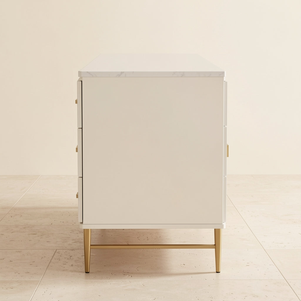 White Sideboard (DY262) in back