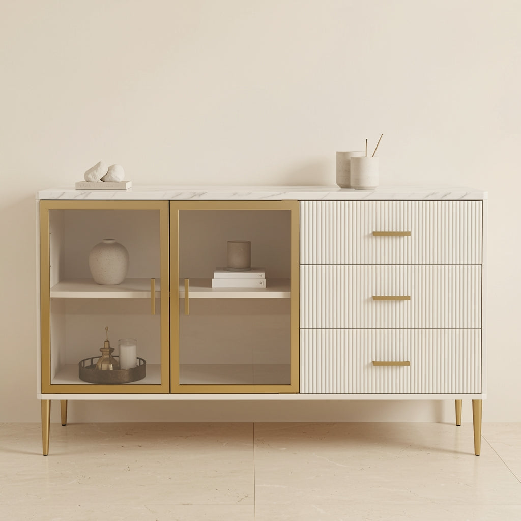 White Sideboard (DY262) in front