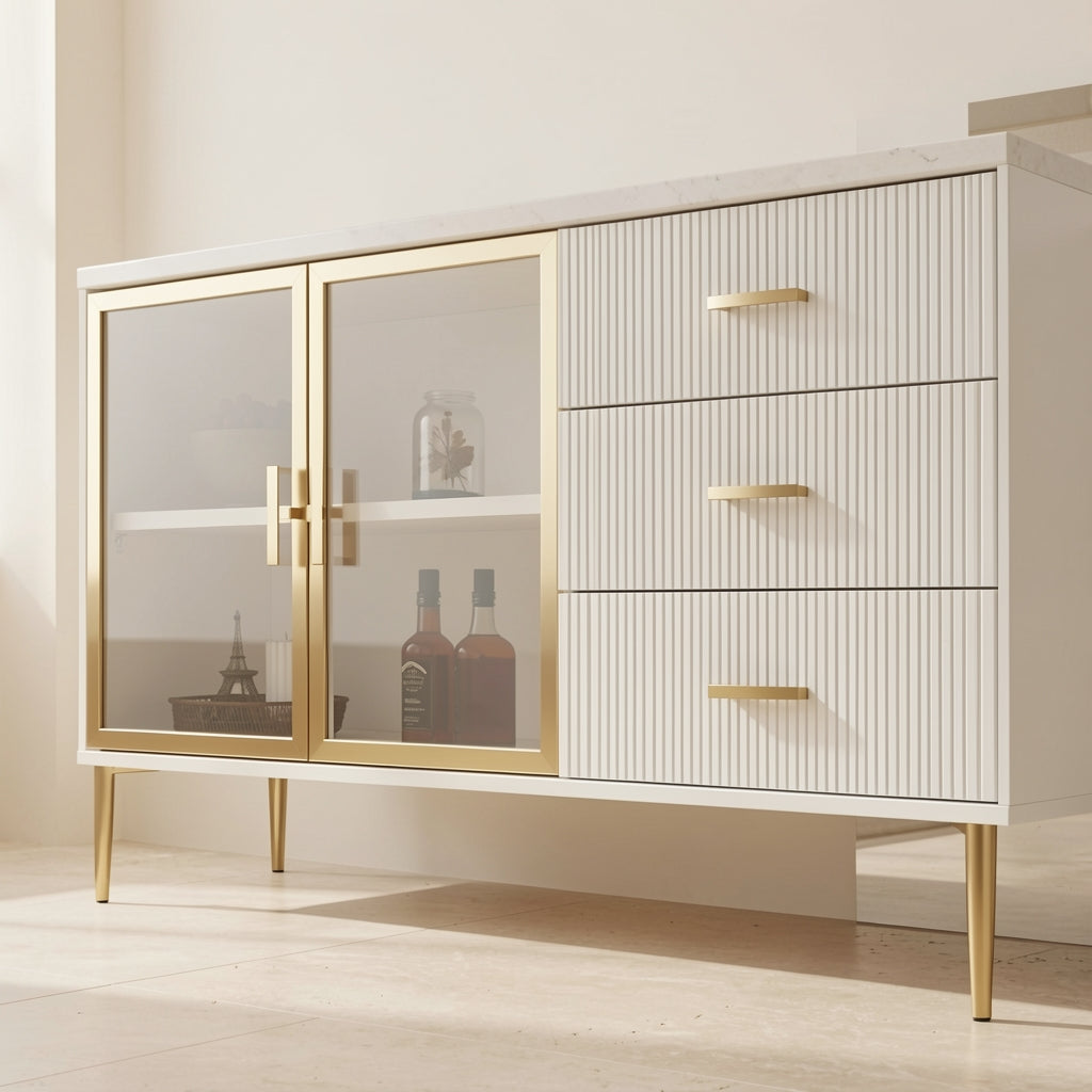 White Sideboard (DY262) in low