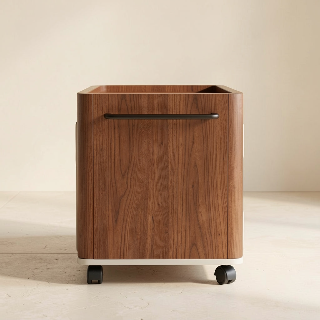 Brown Side Table (DYMX1041) in back