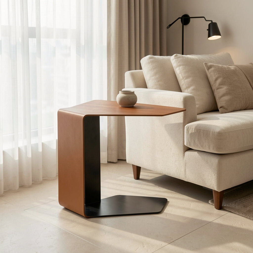 Rectangular Side Table (DYYM0052) in home staged