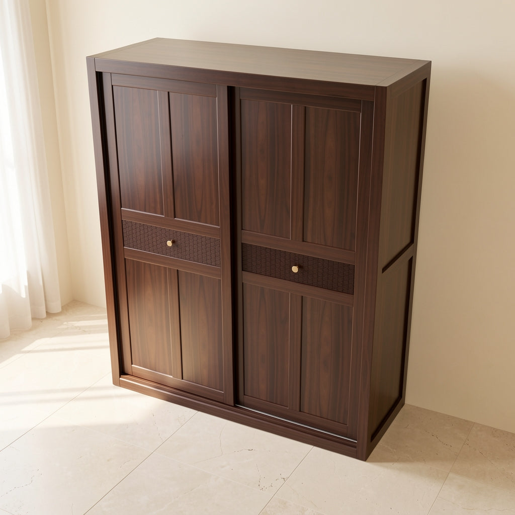 Brown Wardrobe (DY1872) in elevated