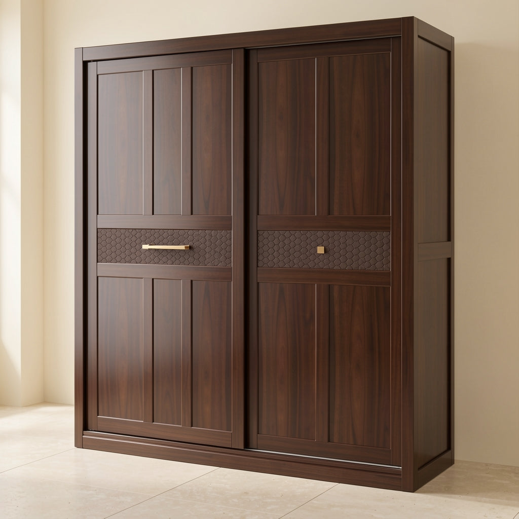 Brown Wardrobe (DY1872) in left