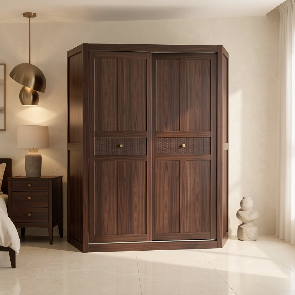 Brown Wardrobe (DY1872) in marble bronze