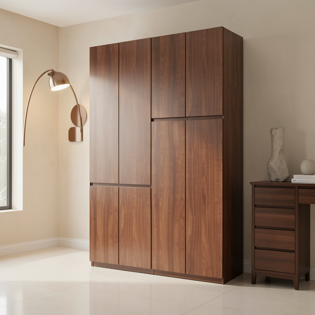 Rectangular Wardrobe (DYX8873) in marble bronze
