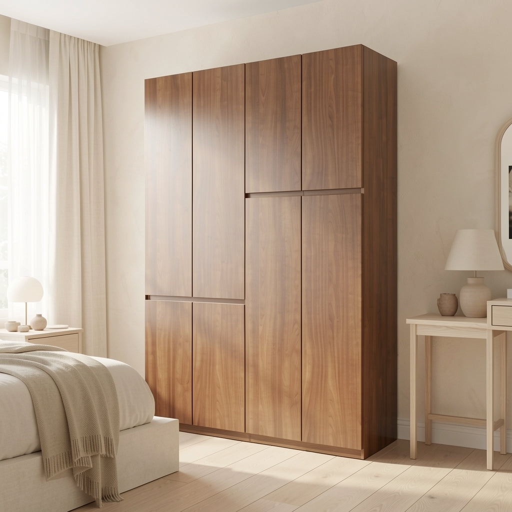 Rectangular Wardrobe (DYX8873) in soft oak daylight