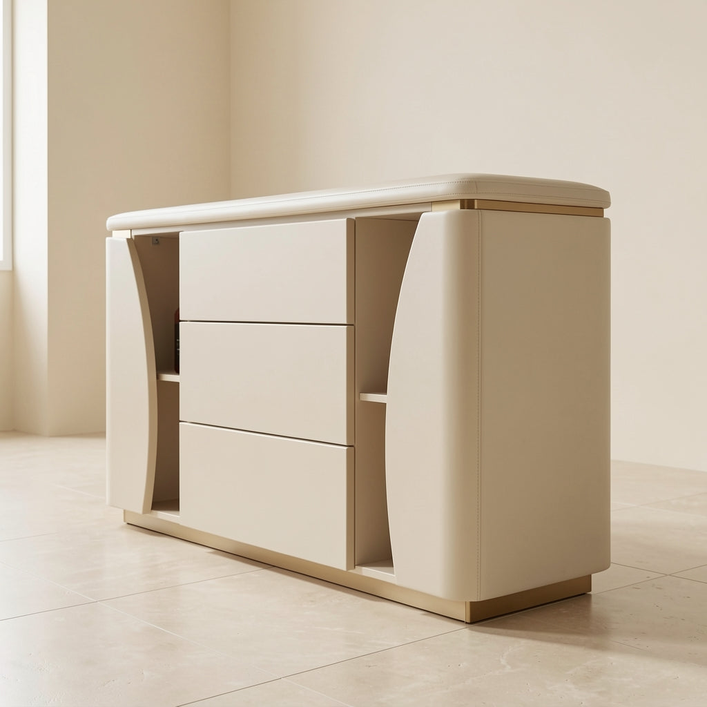 Beige Sideboard in right
