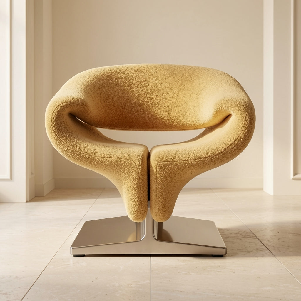 Yurong Sculptural Chair in front