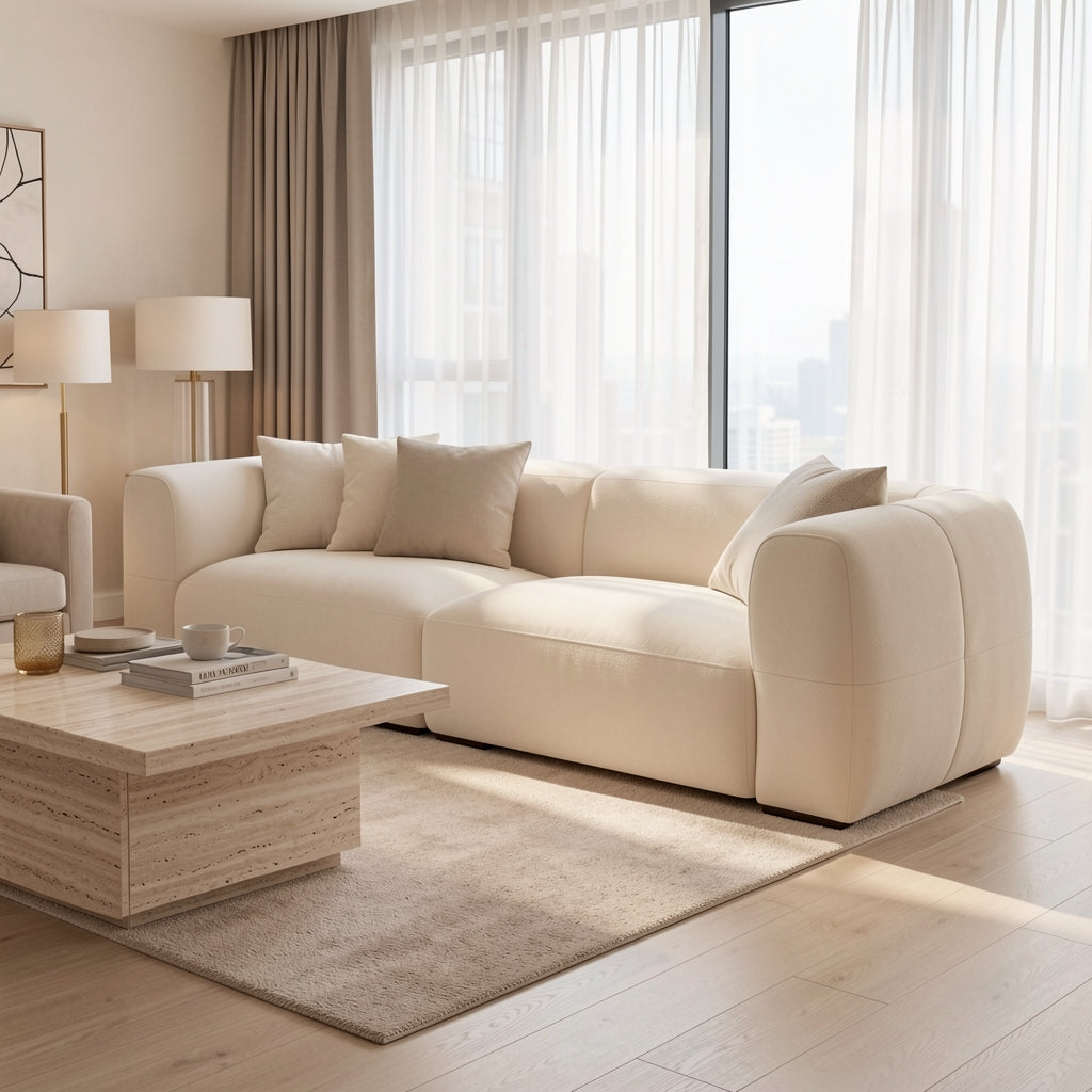 Daibai Low Profile Sofa in home staged