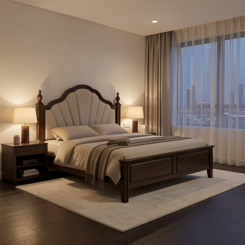 Brown Bed · Edition 2 in urban dusk