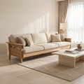 Light Sofa in home staged