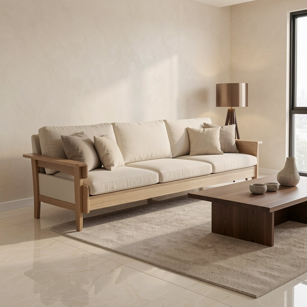 Light Sofa in marble bronze
