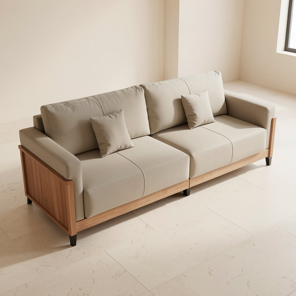 Contemporary Sofa in elevated