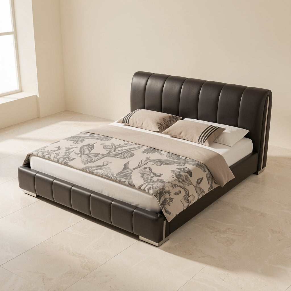 Black Tufted Bed · Edition 4 in elevated