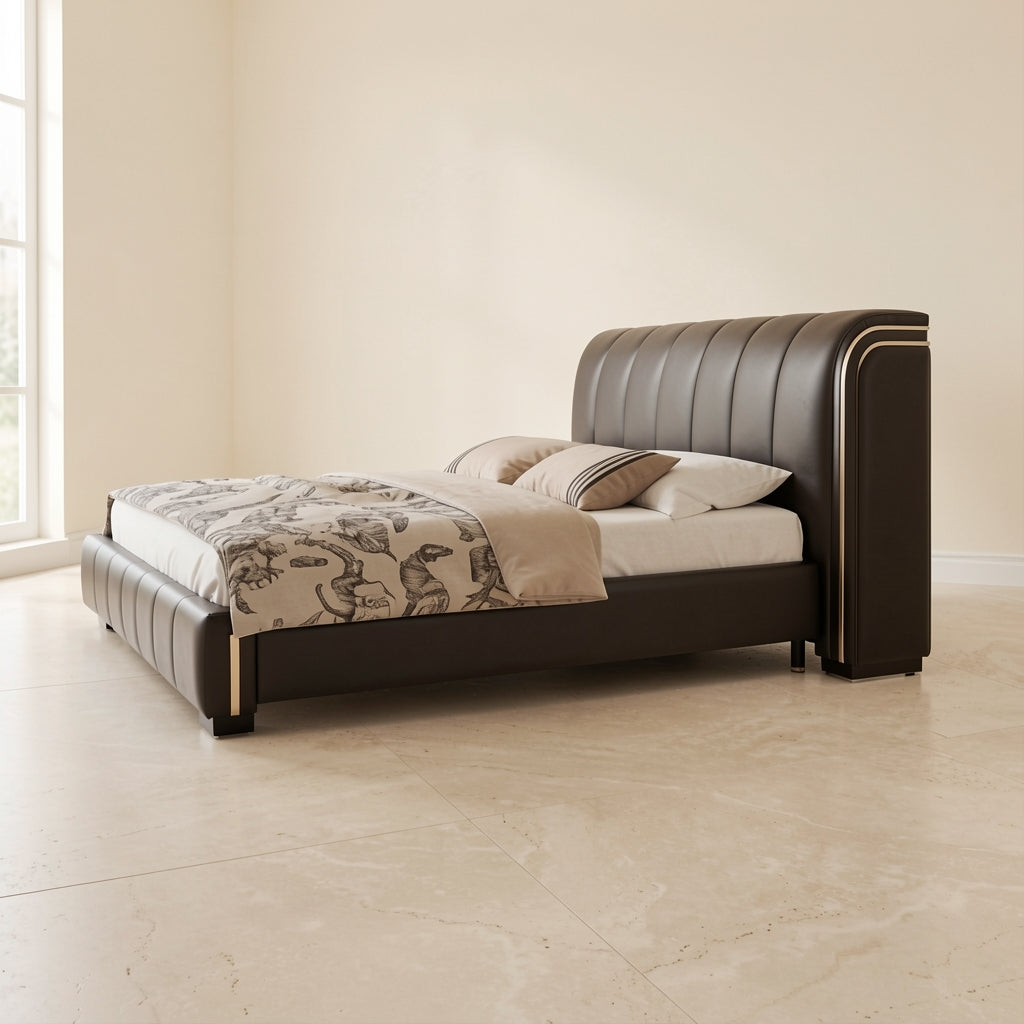 Black Tufted Bed · Edition 4 in right