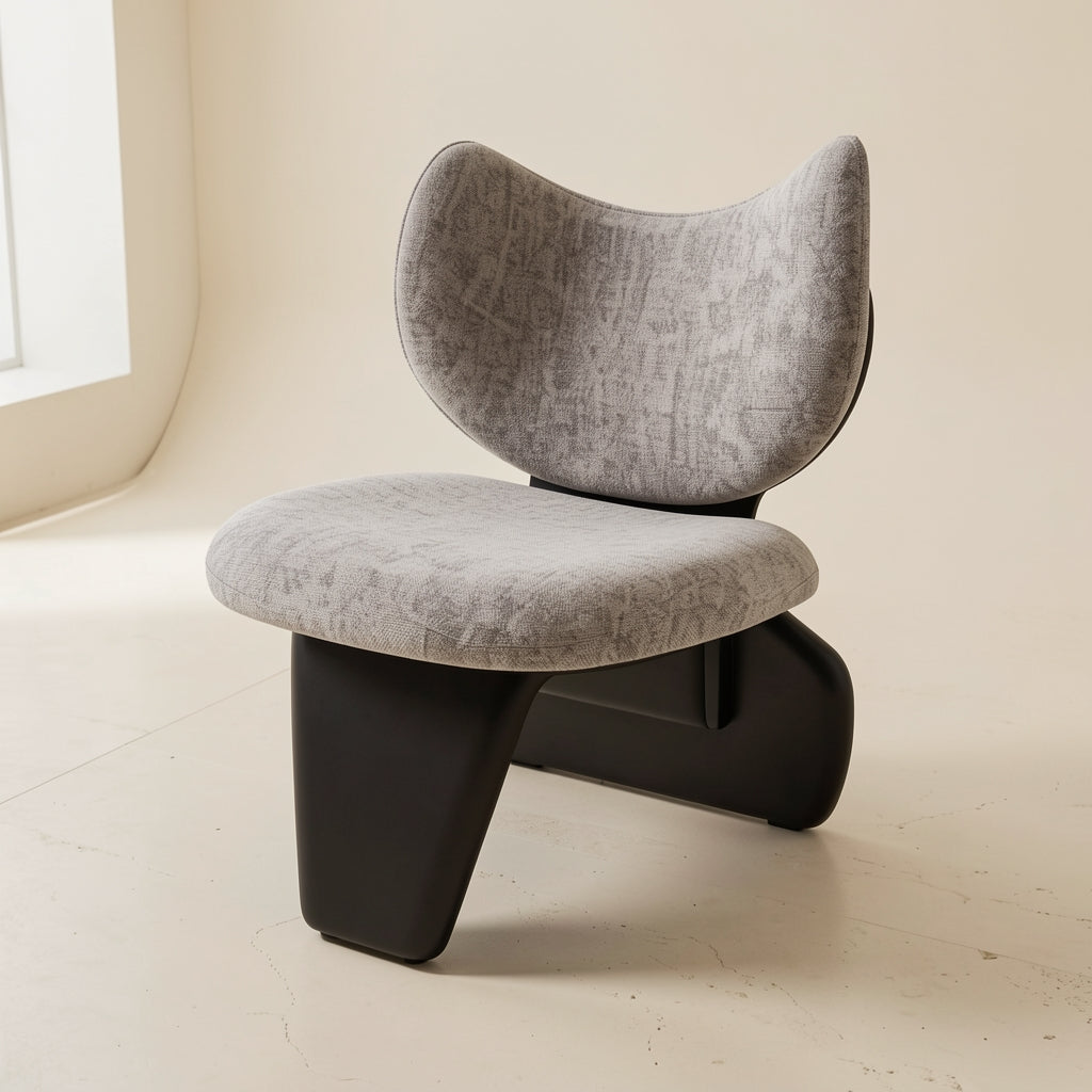 Curved Accent Chair · Edition 3 in elevated