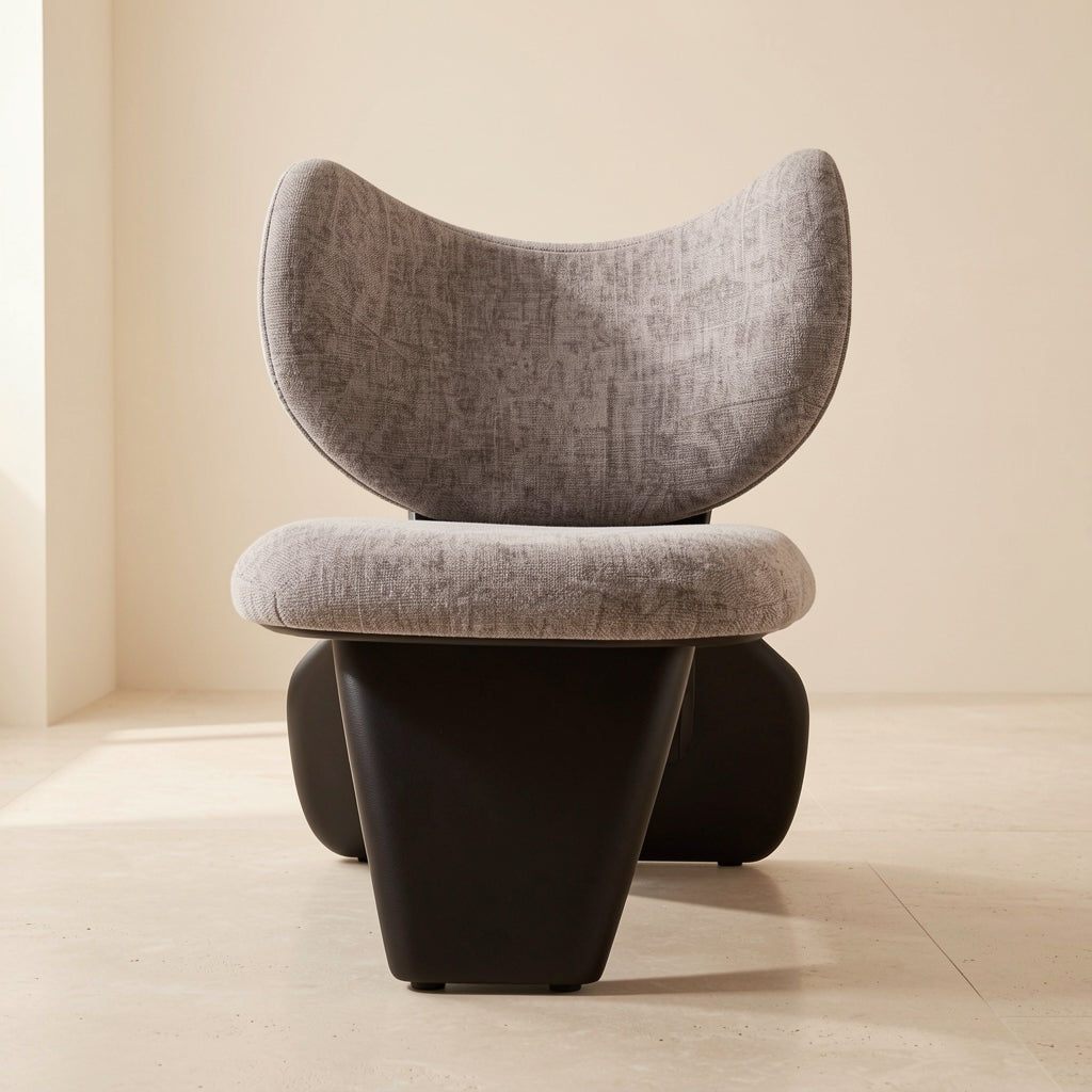 Curved Accent Chair · Edition 3 in front