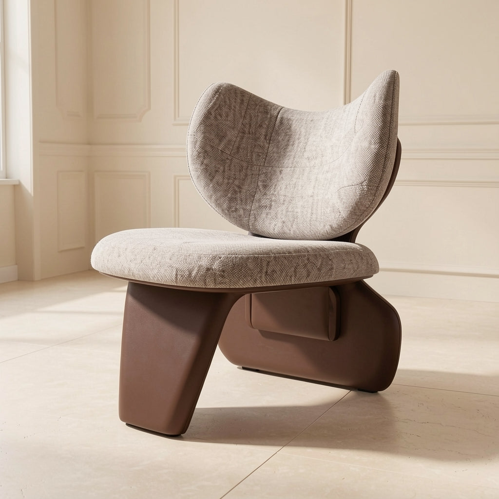 Curved Accent Chair · Edition 3 in low