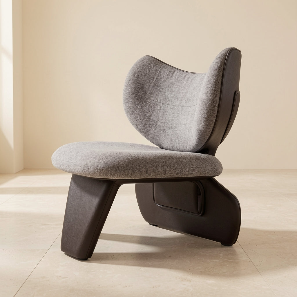 Curved Accent Chair · Edition 3 in right