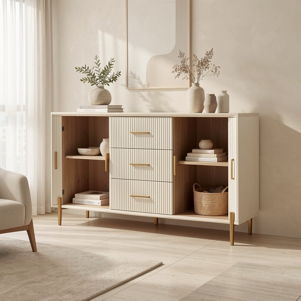 White Cabinet · Edition 1 in home staged