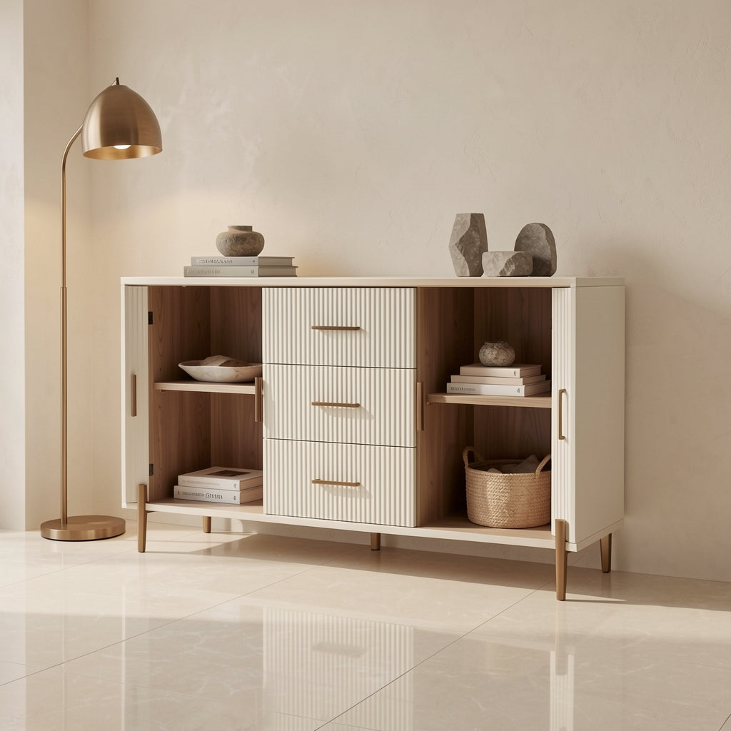 White Cabinet · Edition 1 in marble bronze